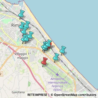 Mappa Via Severino Boezio, 47923 Rimini RN, Italia (1.76357)