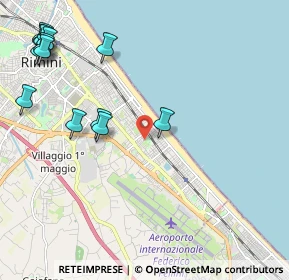 Mappa Via Severino Boezio, 47923 Rimini RN, Italia (2.80308)