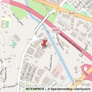 Mappa Via del Castoro, 7, 47921 Rimini, Rimini (Emilia Romagna)