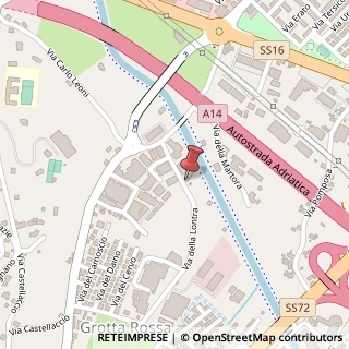 Mappa Via della Lontra, 8, 47923 Rimini, Rimini (Emilia Romagna)