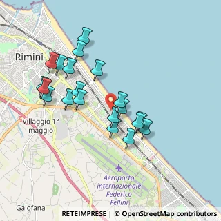 Mappa Viale delle Colonie, 47924 Rimini RN, Italia (1.7765)