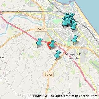 Mappa Viale delle Grazie, 47923 Rimini RN, Italia (2.3365)