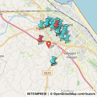 Mappa Viale delle Grazie, 47923 Rimini RN, Italia (1.678)