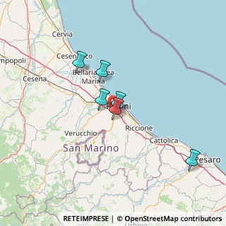 Mappa Viale delle Grazie, 47923 Rimini RN, Italia (47.87643)