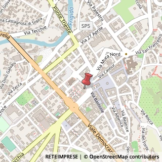 Mappa Viale Eugenio Chiesa, 8, 54100 Massa, Massa-Carrara (Toscana)