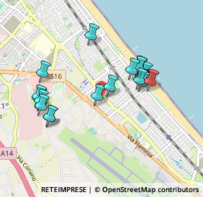 Mappa Via Raffaele Conforti, 47924 Rimini RN, Italia (0.9)