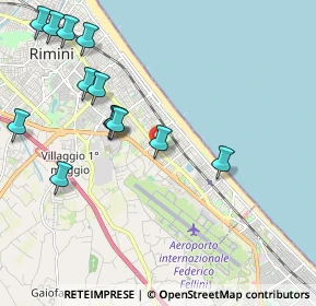Mappa Via F.lli Renzetti, 47924 Rimini RN, Italia (2.38231)
