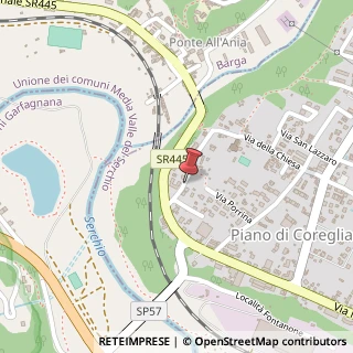 Mappa Via di Nestrignana, 33, 55025 Piano di Coreglia LU, Italia, 55025 Coreglia Antelminelli, Lucca (Toscana)