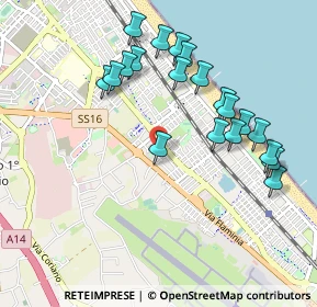 Mappa Via Raffaele Adimari, 47924 Rimini RN, Italia (1.003)