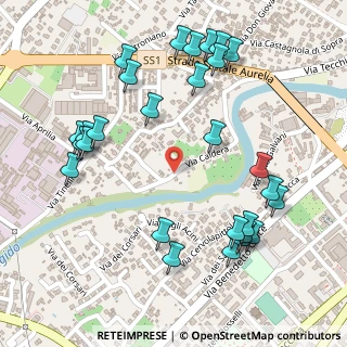 Mappa Via Caldera, 54100 Massa MS, Italia (0.30643)