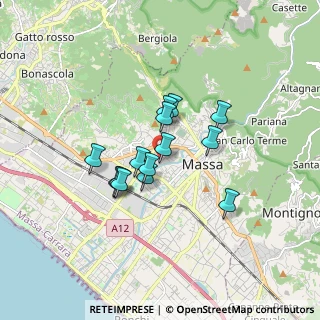 Mappa Via Tinelli, 54100 Massa MS, Italia (1.26714)