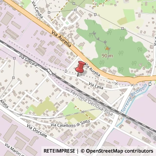 Mappa Via Celia, 20, 54100 Massa, Massa-Carrara (Toscana)