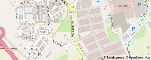 Mappa Rimini