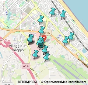 Mappa Strada Statale Adriatica, 47924 Rimini RN, Italia (0.702)