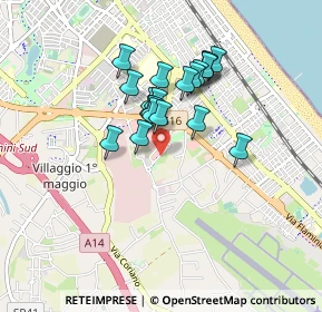 Mappa Strada Statale Adriatica, 47924 Rimini RN, Italia (0.6725)