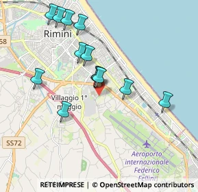 Mappa Strada Statale Adriatica, 47924 Rimini RN, Italia (1.85846)