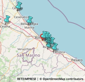 Mappa Via Giovanni Palmiri, 47924 Rimini RN, Italia (12.77818)