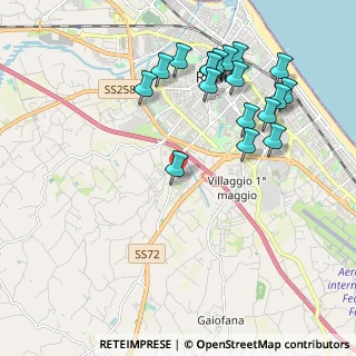 Mappa Via del Cervo, 47923 Rimini RN, Italia (2.28278)