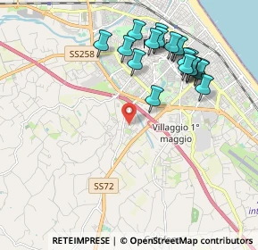 Mappa Via del Cervo, 47923 Rimini RN, Italia (2.14)