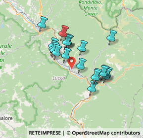 Mappa Coreglia Antelminelli, 55025 Coreglia Antelminelli LU, Italia (5.895)