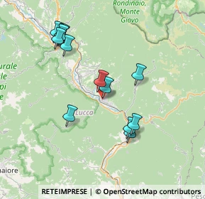 Mappa Coreglia Antelminelli, 55025 Coreglia Antelminelli LU, Italia (7.62923)