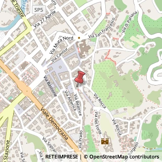 Mappa Piazza Mercurio, 9, 54100 Massa, Massa-Carrara (Toscana)