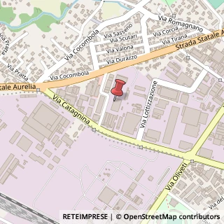 Mappa Via Catagnina, 54100 Massa MS, Italia, 54100 Massa, Massa-Carrara (Toscana)