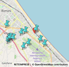 Mappa Via Augusto Righi, 47924 Rimini RN, Italia (2.23308)