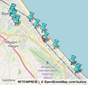 Mappa Via Augusto Righi, 47924 Rimini RN, Italia (2.77933)