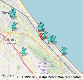 Mappa Via Augusto Righi, 47924 Rimini RN, Italia (1.76273)
