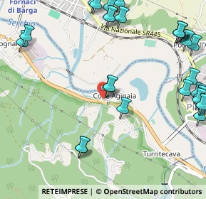 Mappa Località Colle Aginaia, 55027 Gallicano LU, Italia (0.75)