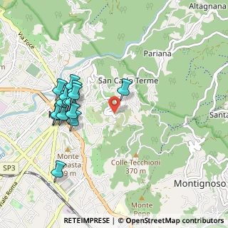 Mappa Via Tecchioni, 54100 Massa MS, Italia (0.99667)