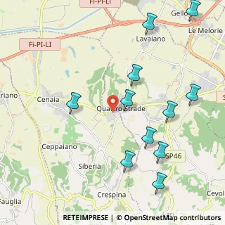 Mappa Via Prov. Livornese, 56040 Crespina Lorenzana PI, Italia (2.47636)