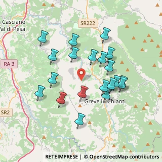 Mappa Via Castello di Verrazzano, 50022 Greve in Chianti FI, Italia (3.6545)