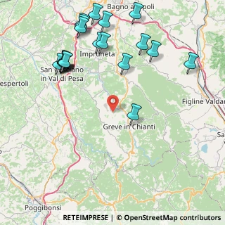 Mappa Via Castello di Verrazzano, 50022 Greve in Chianti FI, Italia (10.6255)