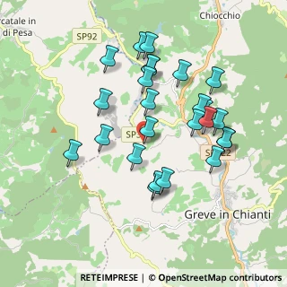Mappa Via Castello di Verrazzano, 50022 Greve in Chianti FI, Italia (1.8436)