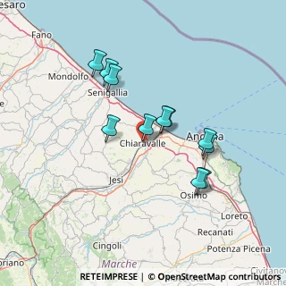 Mappa 60033 Chiaravalle AN, Italia (12.69273)