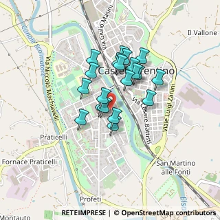 Mappa Via Elio Chianesi, 50051 Castelfiorentino FI, Italia (0.325)