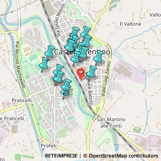 Mappa Piazza delle Fiascaie, 50051 Castelfiorentino FI, Italia (0.3655)