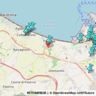 Mappa Via Conca, 60121 Ancona AN, Italia (3.606)