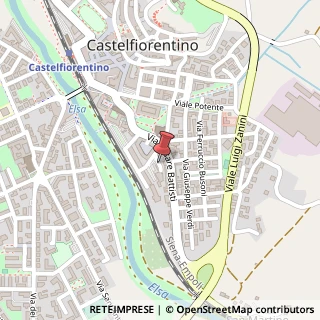 Mappa Via Arrigo Boito, 10, 50051 Castelfiorentino, Firenze (Toscana)