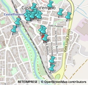 Mappa Via Arrigo Boito, 50051 Castelfiorentino FI, Italia (0.2815)