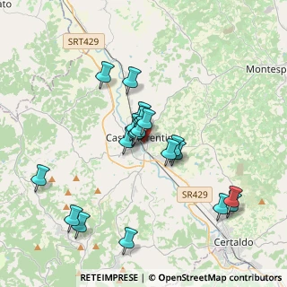 Mappa Via Cesare Battisti, 50051 Castelfiorentino FI, Italia (3.457)