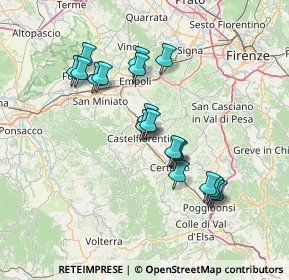 Mappa Via Arrigo Boito, 50051 Castelfiorentino FI, Italia (13.28684)