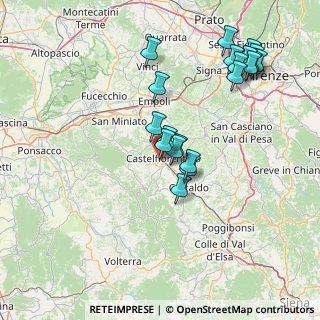 Mappa Via C. Manetti, 50051 Castelfiorentino FI, Italia (16.1355)