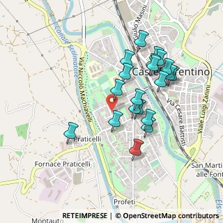 Mappa Via C. Manetti, 50051 Castelfiorentino FI, Italia (0.437)