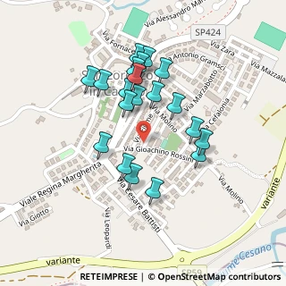 Mappa Via Ada Negri, 61047 San Lorenzo In Campo PU, Italia (0.205)