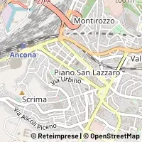 Mapa Ancona