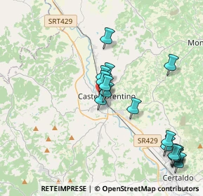 Mappa Via Giuseppe di Vittorio, 50051 Castelfiorentino FI, Italia (4.30625)