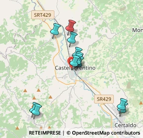 Mappa Via Giuseppe di Vittorio, 50051 Castelfiorentino FI, Italia (3.47583)